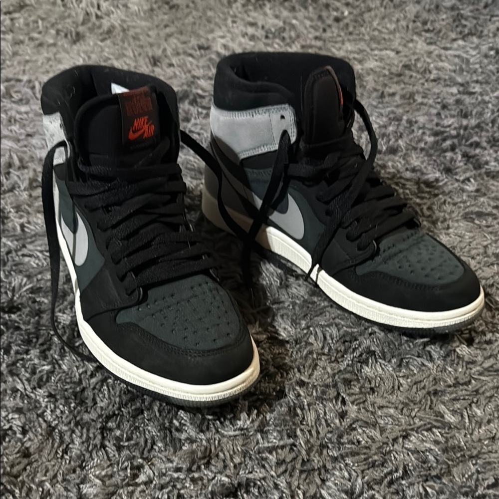 Nike Black and Gray Sneakers High-Top Gortex